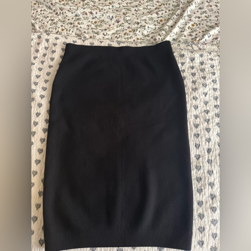 Express knit Black Pencil Skirt